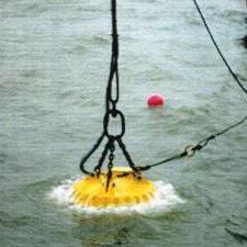 Electroimán de elevación con conmutación eléctrica - WOKO - para chatarra / circular