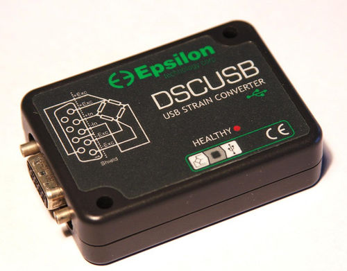 Acondicionador de señal para extensómetro - DSCUSB  - Epsilon Technology - digital / USB