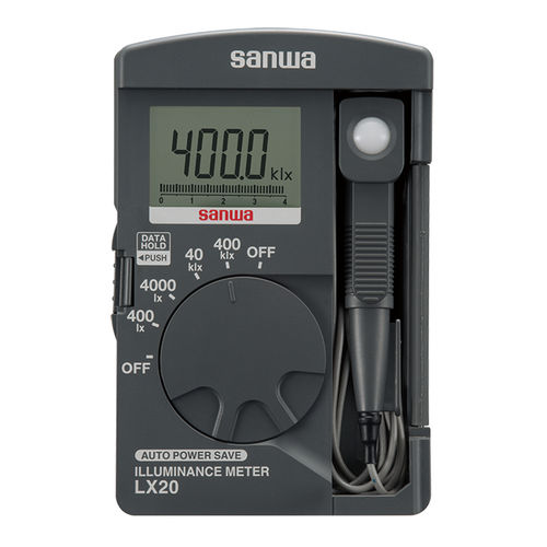 Iluminancímetro digital - LX20 - Sanwa Electric Instrument - de bolsillo