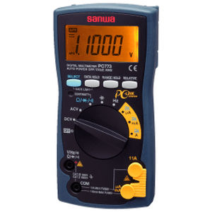 Multímetro digital - PC773 - Sanwa Electric Instrument - portátil / 1000 V / 11 A