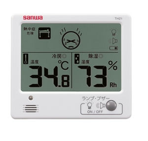 Termo-higrómetro digital - TH21 - Sanwa Electric Instrument - humedad relativa / temperatura