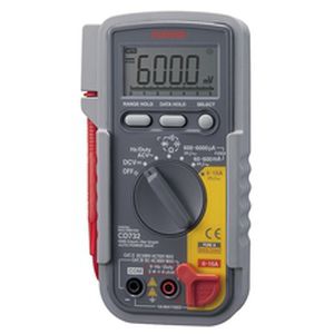 Multímetro digital - CD732 - Sanwa Electric Instrument - portátil / 1000 V / 15 A
