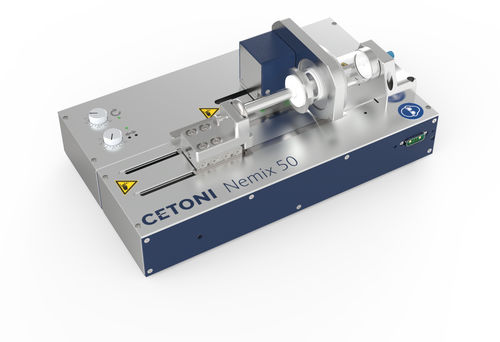 Bomba de jeringa - Nemix 50  - CETONI GmbH - para productos químicos / eléctrica / estacionaria