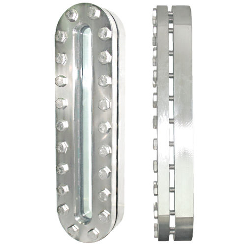 Ventanilla de observación de acero inoxidable - SV  - Golden Mountain Enterprise - de vidrio borosilicato