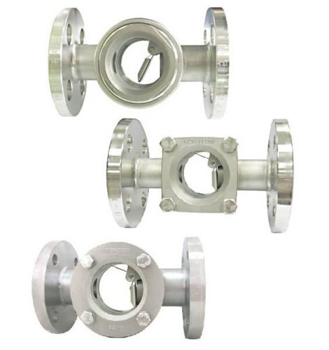 Ventanilla de observación de acero inoxidable - F series - Golden Mountain Enterprise - con brida