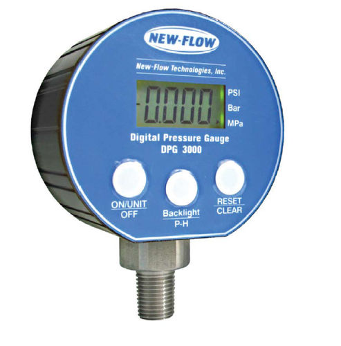 Manómetro digital - DPG3000 - Golden Mountain Enterprise - roscado / NPT 1/4 / de acero inoxidable