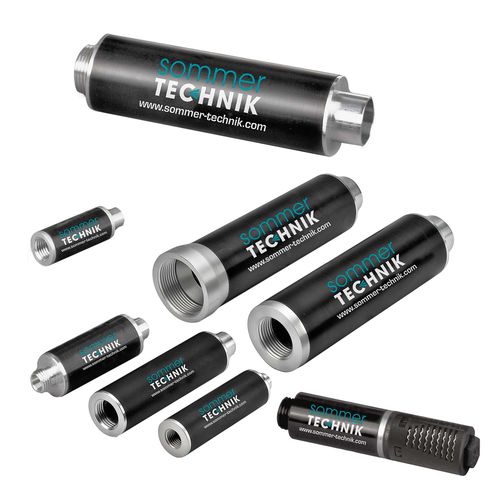 Silenciador de escape - AA - Sommer-Technik - de vacío / para eyector / tubular