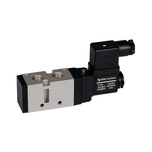 Distribuidor neumático de cajón - MV4 series - Sommer-Technik - accionado neumáticamente / accionado por solenoide / de 5/2 vías