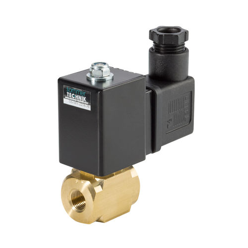 Electroválvula de control directo - OS-MV-2218-30 - Sommer-Technik - de 2 vías / aceite / roscada