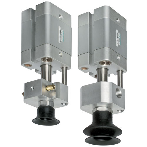 Cilindro neumático - HZ20 series - Sommer-Technik - de pistón magnético / de doble efecto / de aluminio anodizado