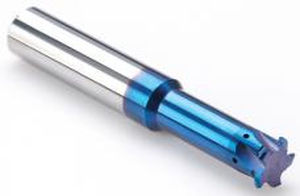Fresa carburo sólido - Carmex Precision Tools - de desbaste / de cola de golondrina / para aluminio