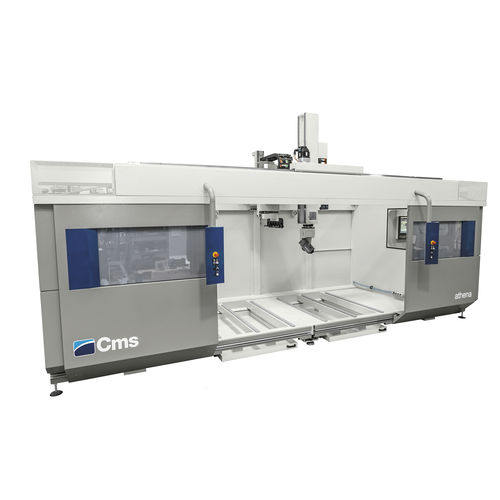 Centro de mecanizado CNC 5 ejes - athena - CMS S.p.A. - vertical / para compuestos / para material plástico
