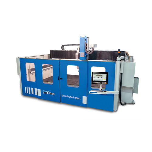 Cortadora de puente CNC - brembana impact - CMS S.p.A. - 5 ejes / para cerámica / para mármol