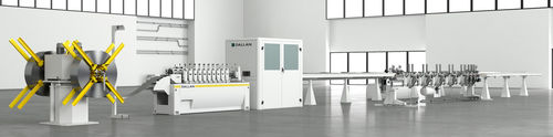 Máquina apiladora desapiladora de paquetes - DV1 - DALLAN - para perfiles / en línea