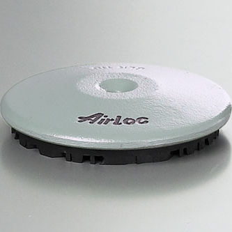 Soporte antivibratorio redondo - GLR /B1 series - AirLoc AG - de elastómero / para máquinas