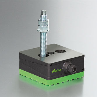 Pie de máquina - 202-VRC series - AirLoc AG - de elastómero / antivibración / atornillable