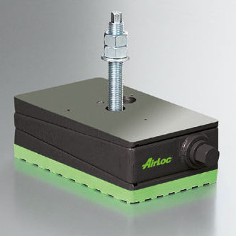 Pie de máquina - 2024.1-VRC series - AirLoc AG - de elastómero / antivibración / atornillable