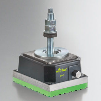 Pie de máquina - 505.1-VRKC series - AirLoc AG - de elastómero / antivibración / reglable