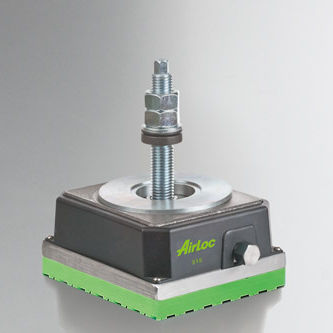 Pie de máquina - 515.1-VRKC series - AirLoc AG - de elastómero / antivibración / reglable