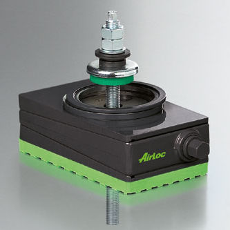 Pie de máquina - 2024.2-VRKC series - AirLoc AG - de elastómero / antivibración / atornillable