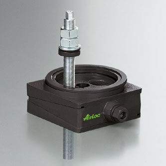 Pie de máquina - 414-KSKC - AirLoc AG - de elastómero / para fijación en suelo