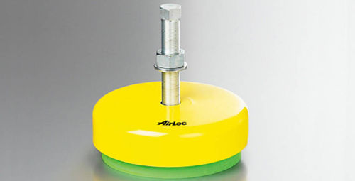 Soporte antivibratorio redondo - PRP series - AirLoc AG - de elastómero / para máquinas
