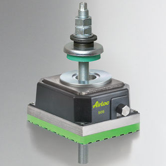 Pie de máquina - 505.2-VRKC - AirLoc AG - de elastómero / antivibración / reglable