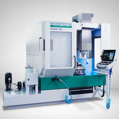Centro de mecanizado CNC 5 ejes - PICOMAX® 550 PRO - FEHLMANN - vertical / con mesa rotativa abatible / 60 herramientas