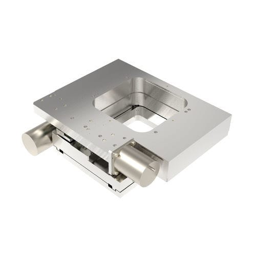 Platina de posicionamiento compatible de vacío - KDT310 series  - Steinmeyer Mechatronik GmbH - XY / motorizada / 2 ejes