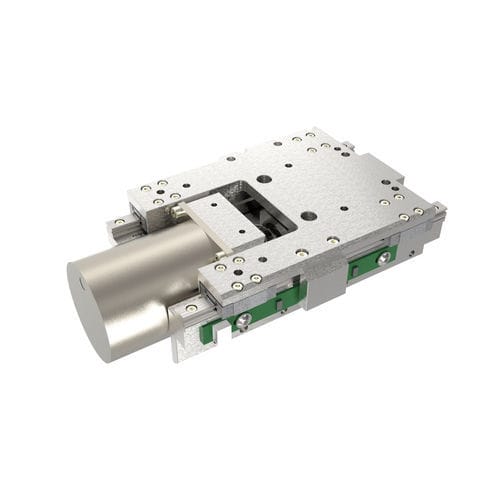 Platina de posicionamiento compacta - LA85-25-SM-HV - Steinmeyer Mechatronik GmbH - lineal / motorizada / 1 eje
