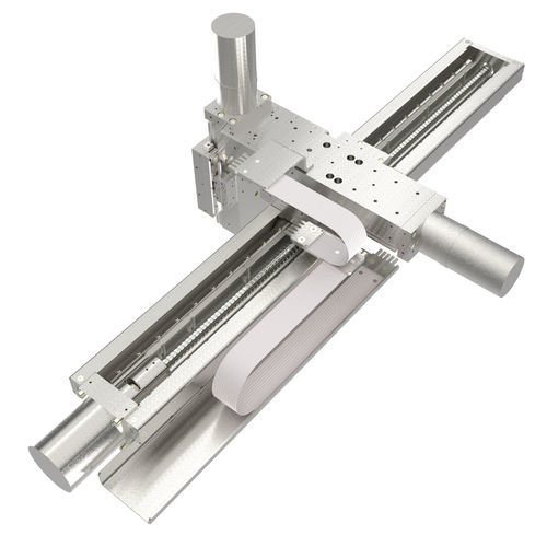 Sistema de posicionamiento de alto vacío - LA80-2LA95 - Steinmeyer Mechatronik GmbH - multieje / 3 ejes / XY