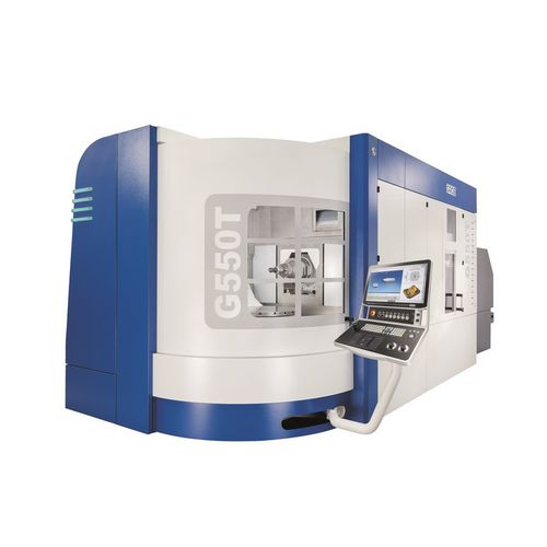 Centro de torneado-fresado CNC - G550T - GROB-WERKE - universal / 5 ejes / con husillos