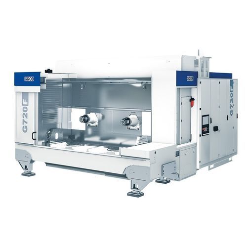 Centro de mecanizado CNC 3 ejes - G720F - GROB-WERKE - vertical / para aluminio / de 2 husillos