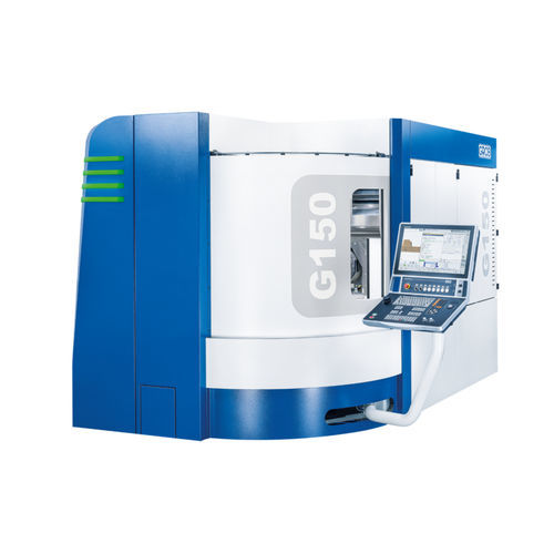Centro de mecanizado CNC 5 ejes - G150 - GROB-WERKE - universal / para aluminio / con mesa rotativa abatible