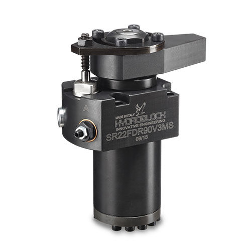 Dispositivos de apriete hidráulico - SR series - HYDROBLOCK - de piezas para procesar / pivotante / de simple efecto