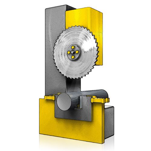 Sierra circular - KSA Series - LINSINGER - para metales / automática