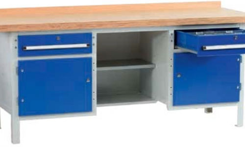 Banco de trabajo de madera - KWB-S - LOKOMA - para taller / con cajones