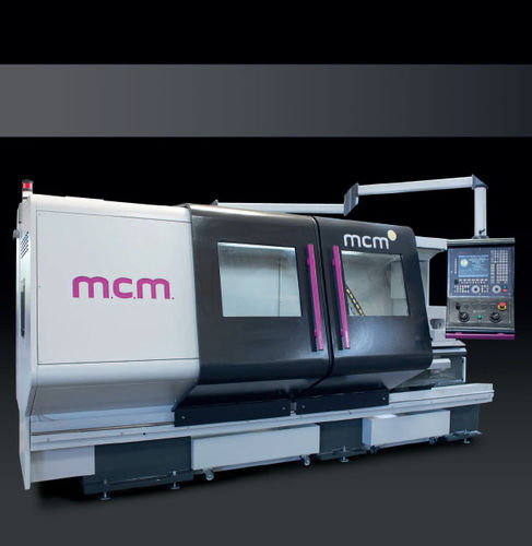 Torno CNC - ATL GIOTTO Series - M.C.M. MADAR - horizontal / 2 ejes / de mesa plana