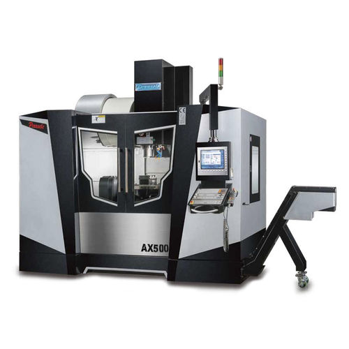 Centro de mecanizado CNC 5 ejes - AX500 - PINNACLE Machine Tool Co., Ltd. - vertical / con mesa rotativa abatible / HSK A-63