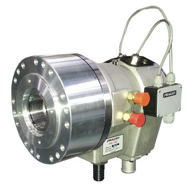 Cilindro hidráulico - PHS Series - PRAGATI - rotativo / para mandril / para torno