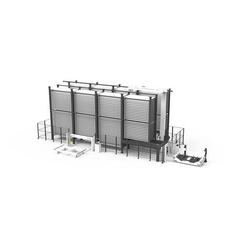 Almacén automático vertical - MIDI - Remmert GmbH - horizontal / para chapas / modular