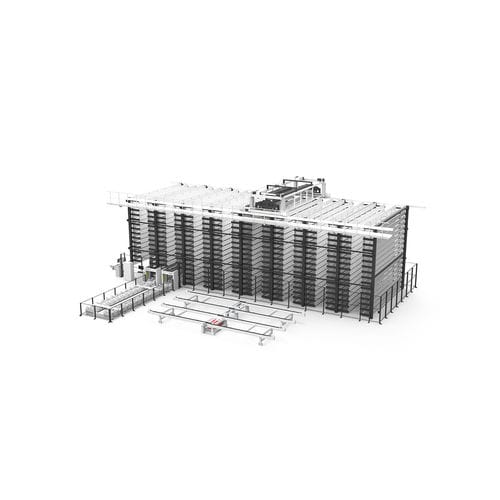 Almacén automático para productos largos - Remmert GmbH - modular / compacto