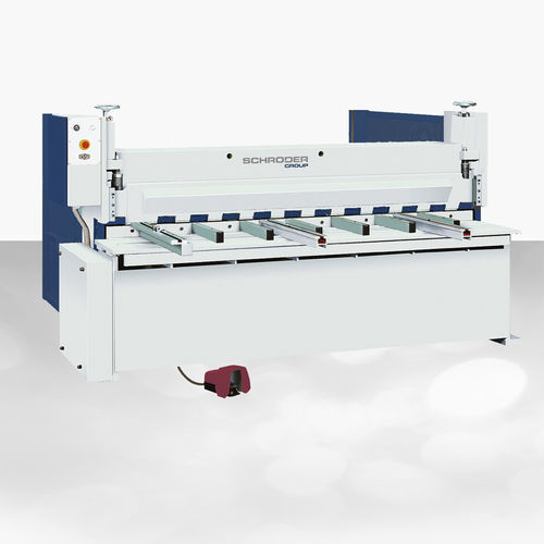 Cizalla eléctrica - 527 - Schröder Group - para chapa / guillotina