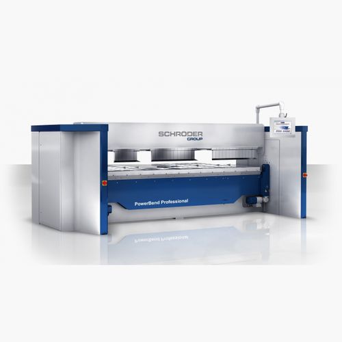Plegadora de chapa - PowerBend Professional - Schröder Group - hidráulica / CNC / de grandes dimensiones