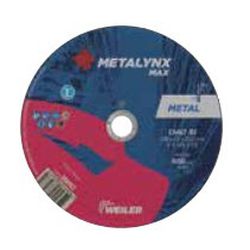 Disco tronzador de metal - 388467 - Weiler Abrasives - de acero / para amoladora manual / fino