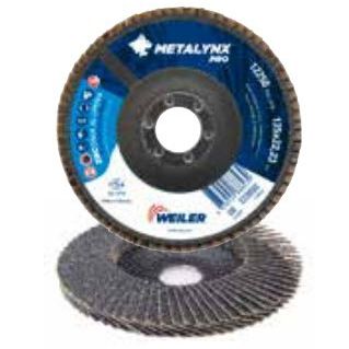 Disco de láminas para acero inoxidable - 388823 - Weiler Abrasives - de acabado / con revestimiento de circonio