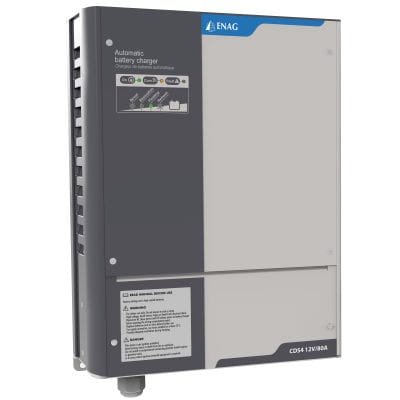 Cargador de baterías para aplicaciones marinas - CDS4 series - ENAG - para aplicaciones ferroviarias / montable en pared / litio