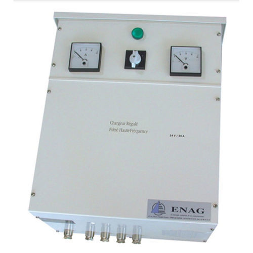 Cargador de baterías para aplicaciones marinas - CDMV series  - ENAG - para aplicaciones ferroviarias / montable en pared / plomo