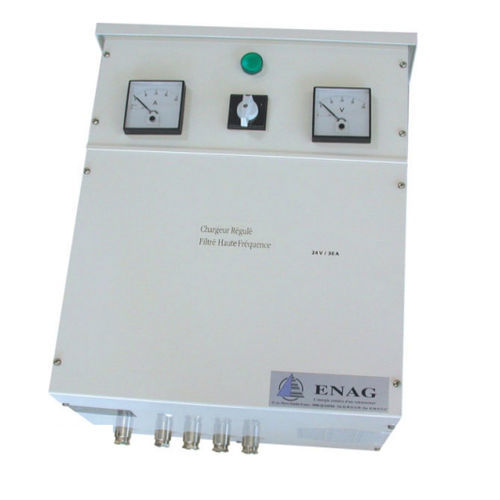 Cargador de baterías para aplicaciones marinas - CDTV series - ENAG - montable en pared / plomo / de NiCd