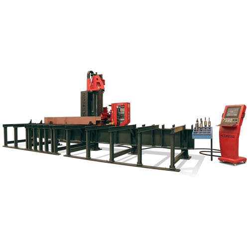 Línea de taladrado CNC - Meteor 1200 - AKYAPAK MAKINA SAN TIC - para perfiles / para vigas / láser